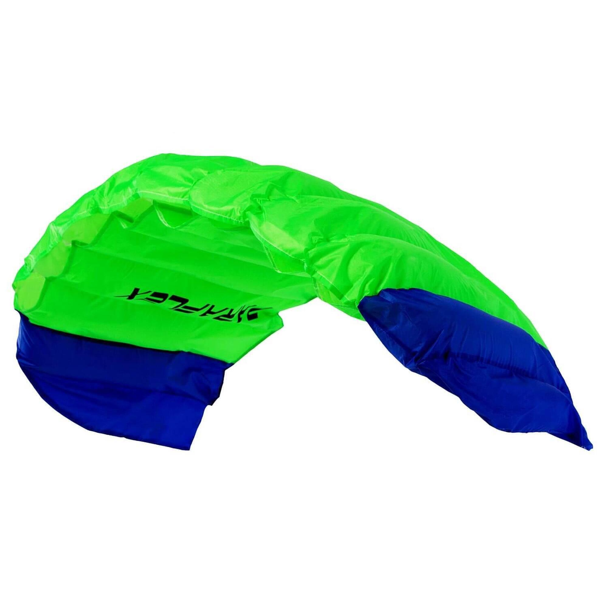 Wolkenstürmer - Aile De Traction Paraflex Basique 1.2 - Wolkensturmer -prêt À Voler 120 Cm Vert - Cerf Volant - Vert - 120 Cm - Decathlon