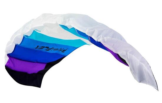 Lenkmatte Paraflex Basic 1.7 (blau) - flugfertig ink. Schnüre & Lenkschlaufen