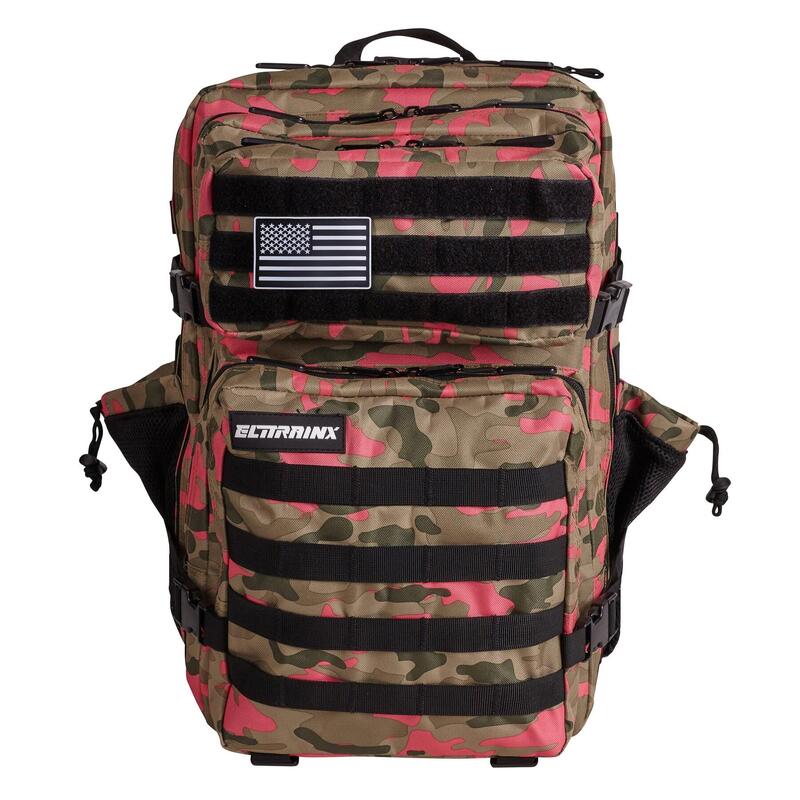 Vojenský taktický batoh ELITRAINX Food Compartment Pink CP 45L pro sport