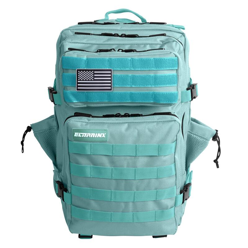 Militaire tactische rugzak ELITRAINX Voedselcompartiment Mint Green 45L