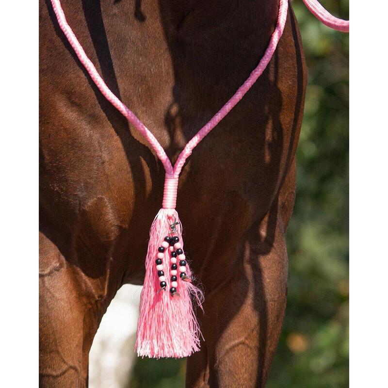 QHP Touwhalster & Neckrope Liberty - Flamingo Pink