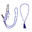 QHP Touwhalster & Neckrope  Liberty - Kobaltblauw (Pony)