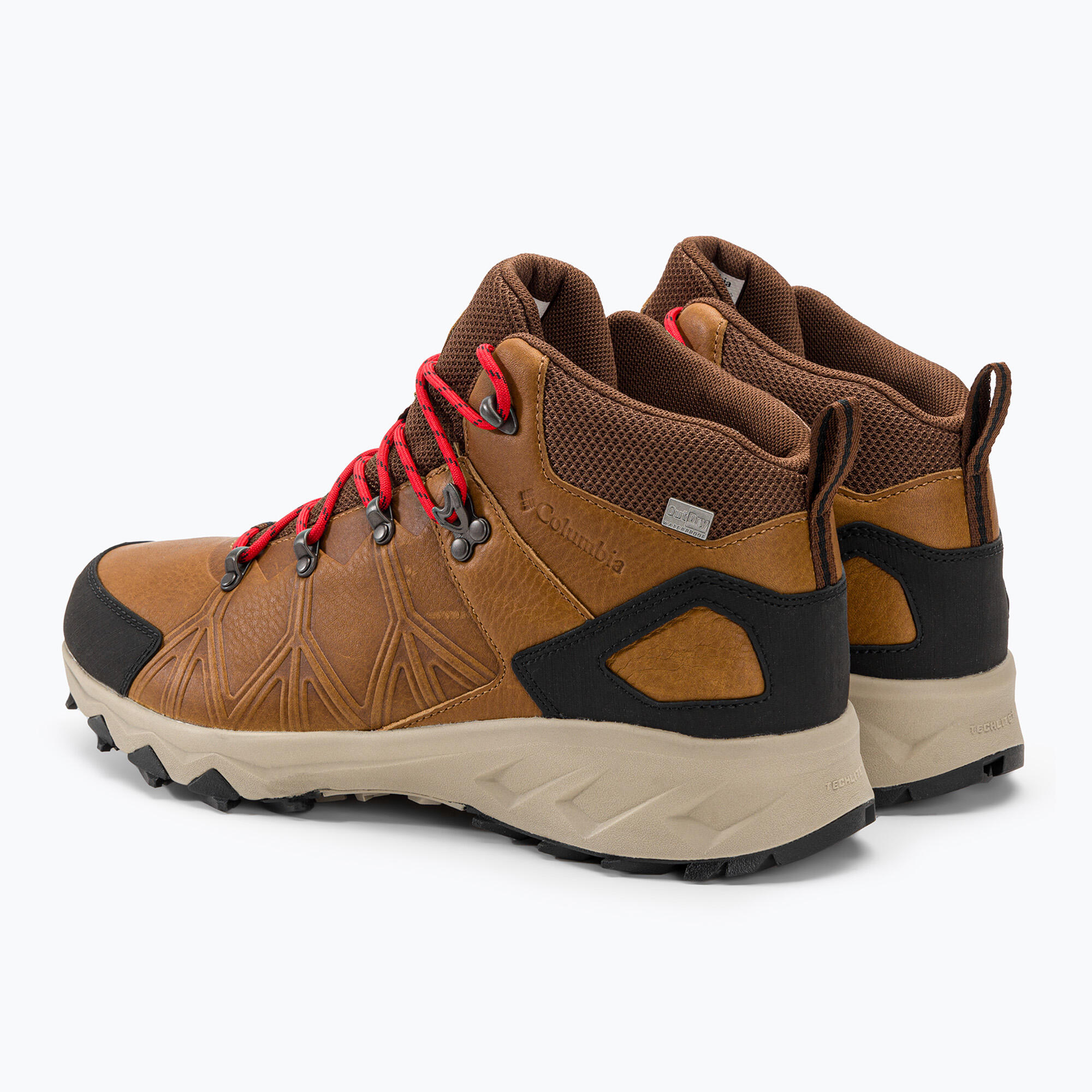 Sapatos de caminhada masculinos Columbia Peakfreak II Mid Outdry Leather 5/5