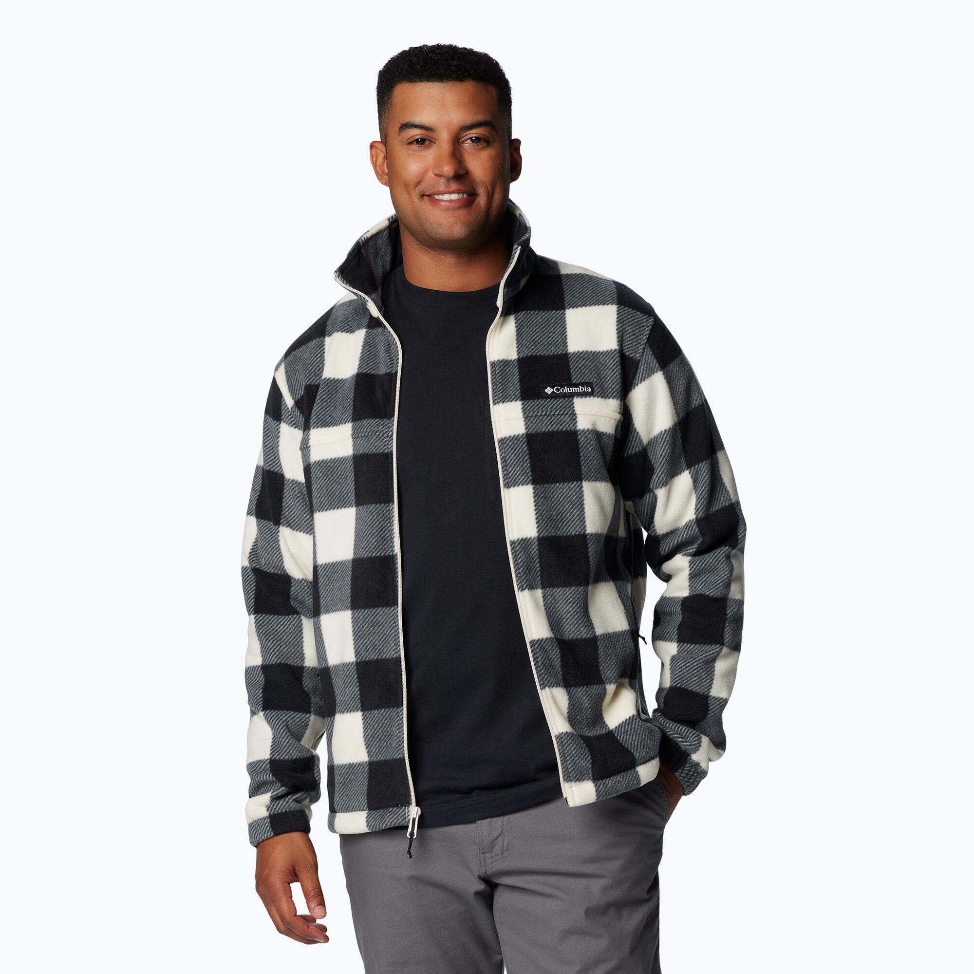 Sweat-shirt en polaire imprimé Columbia Steens Mountain pour hommes 4/5