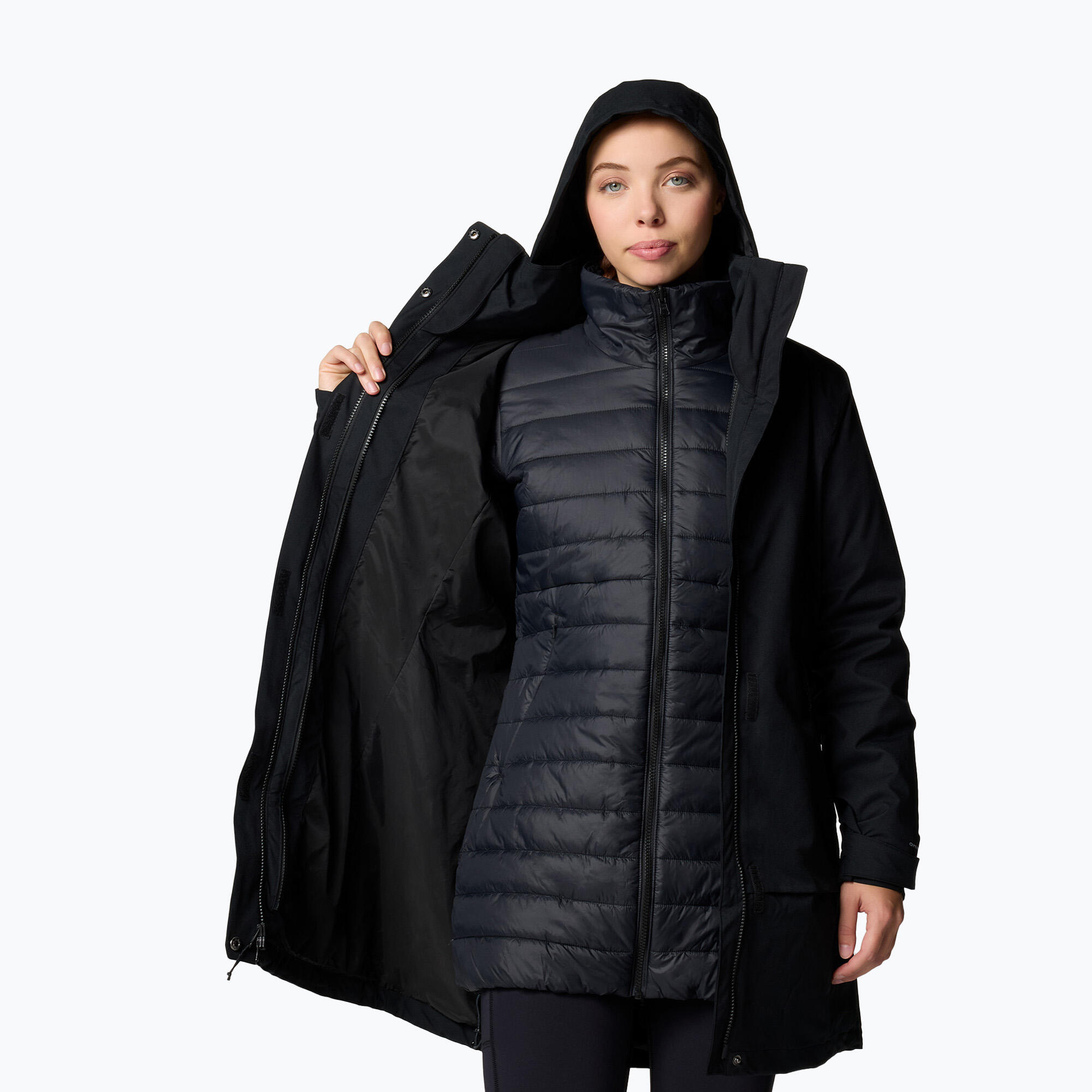 Chaqueta 3 en 1 Columbia Pulaski II Interchange para mujer 4/5