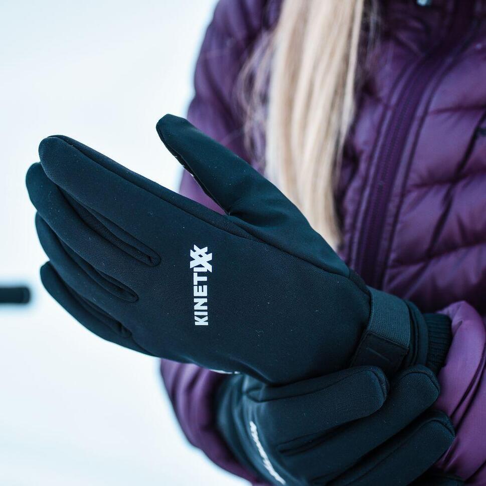 Rękawiczki rowerowe zimowe unisex KINETIXX Lucas GTX black thumbnail