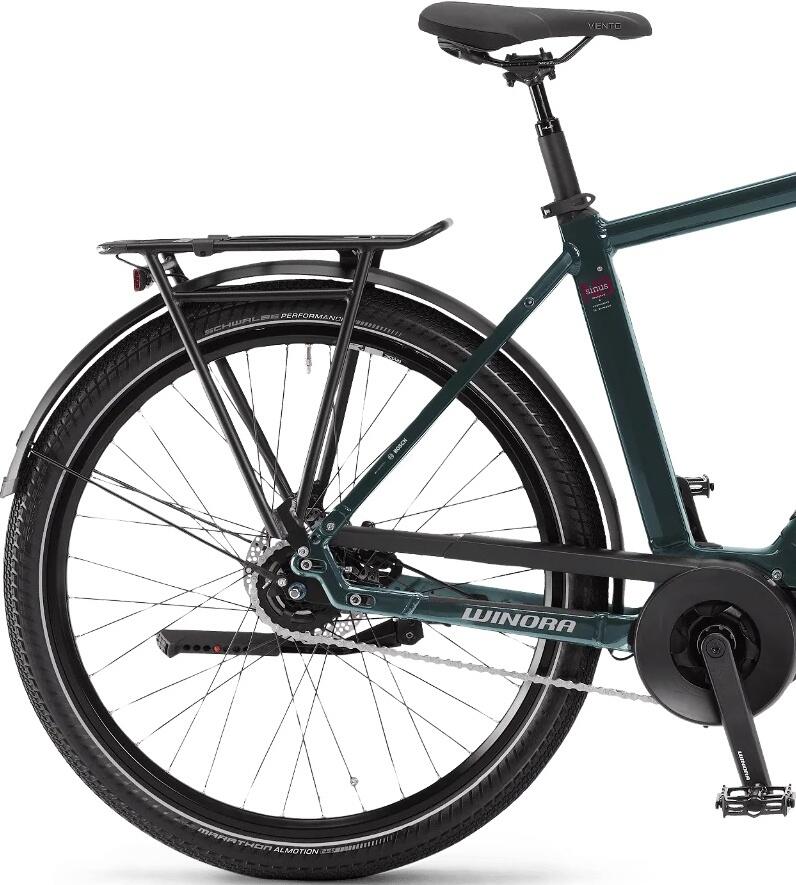 Rower elektryczny Winora Sinus N8 aluminium petrol 250 W