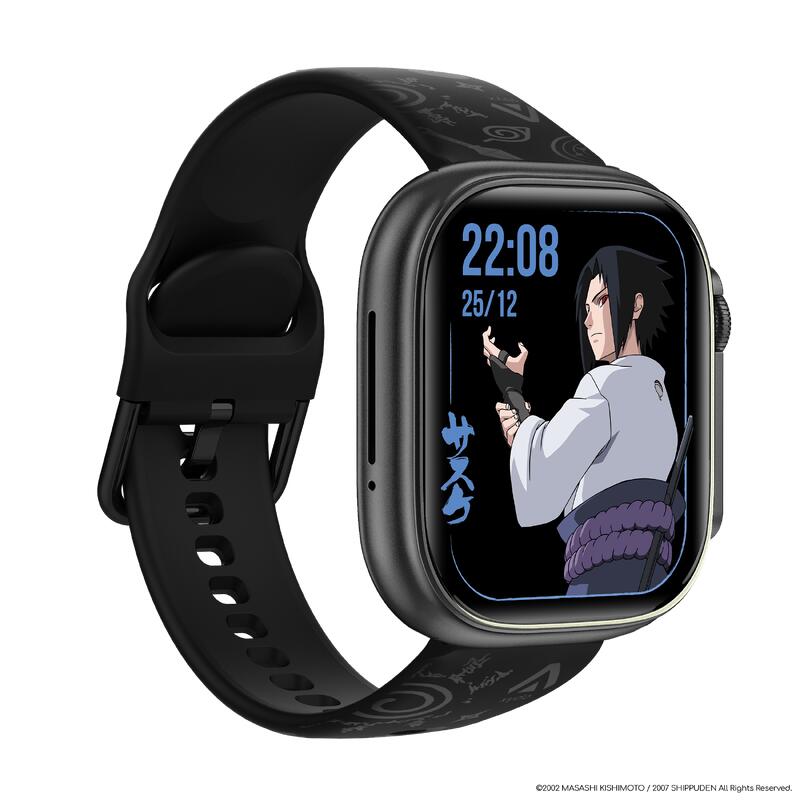 Abyx Fit Touch 5 Naruto Edition – Montre connectée exclusive modèle Sasuke