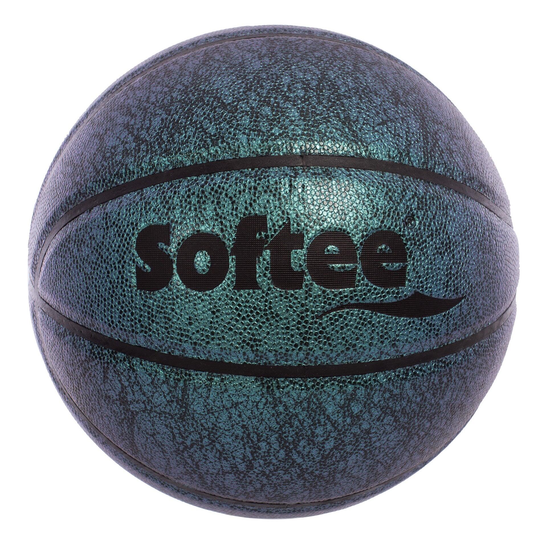 Bola de basquetebol em pele softee park