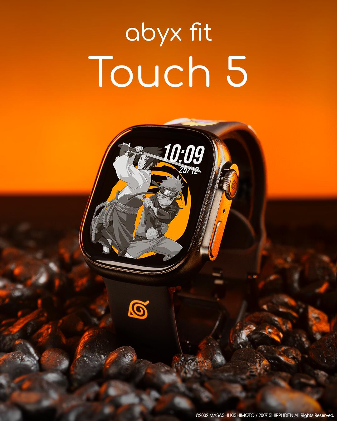 Abyx Fit Touch 5 Naruto Edition – Montre connectée exclusive modèle Naruto 4/8