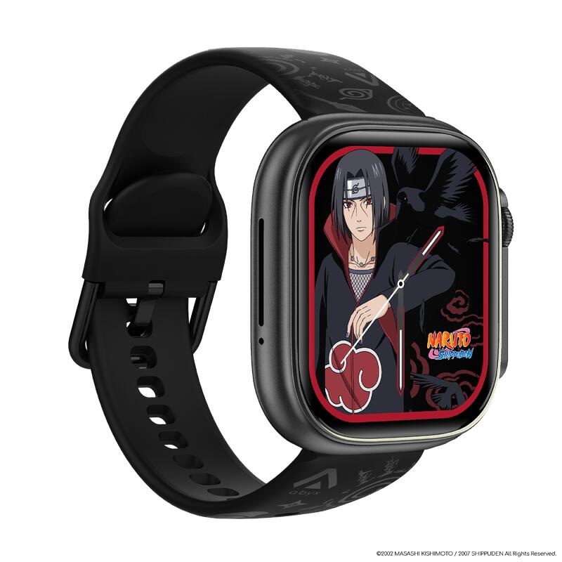 Abyx Fit Touch 5 Naruto Edition – Montre connectée exclusive modèle Itachi