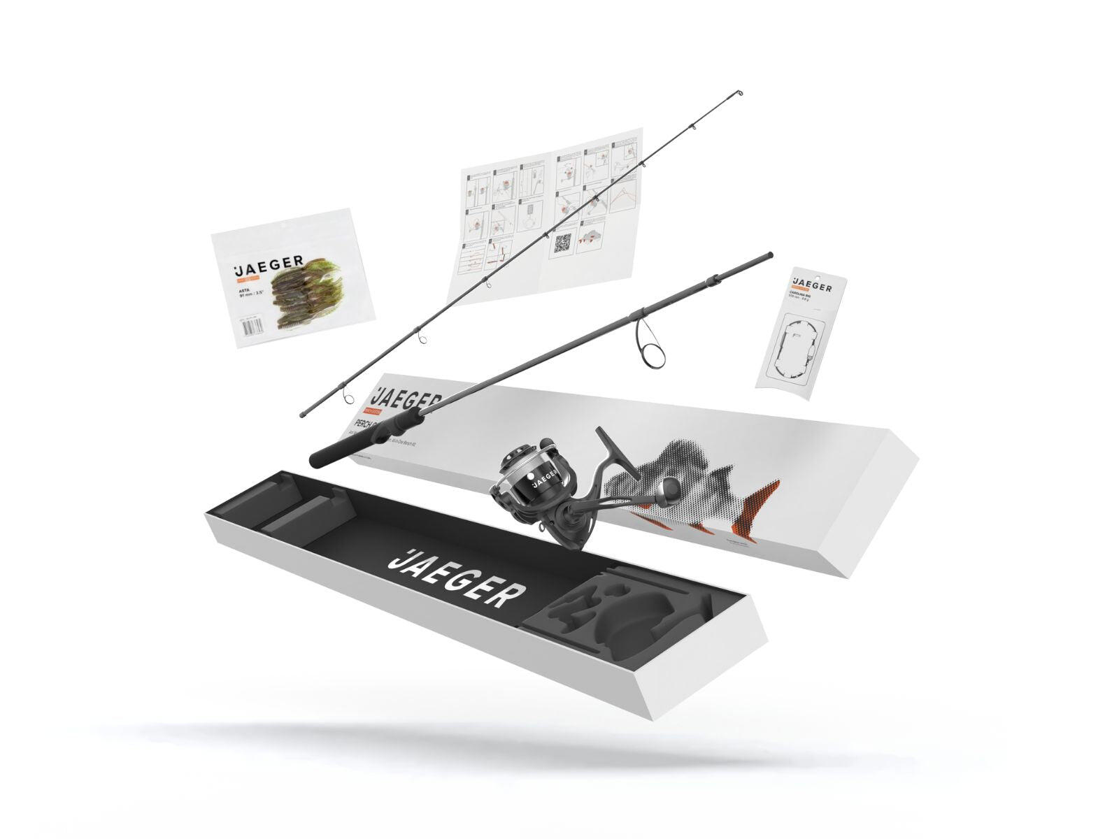 Lot De 2 Cannes à Pêche Extensibles Acier Inoxydable 30-50 Cm + 2 Buzz Bars 30 Cm Avec Étui Nylon - Marque DNA NGT - 5