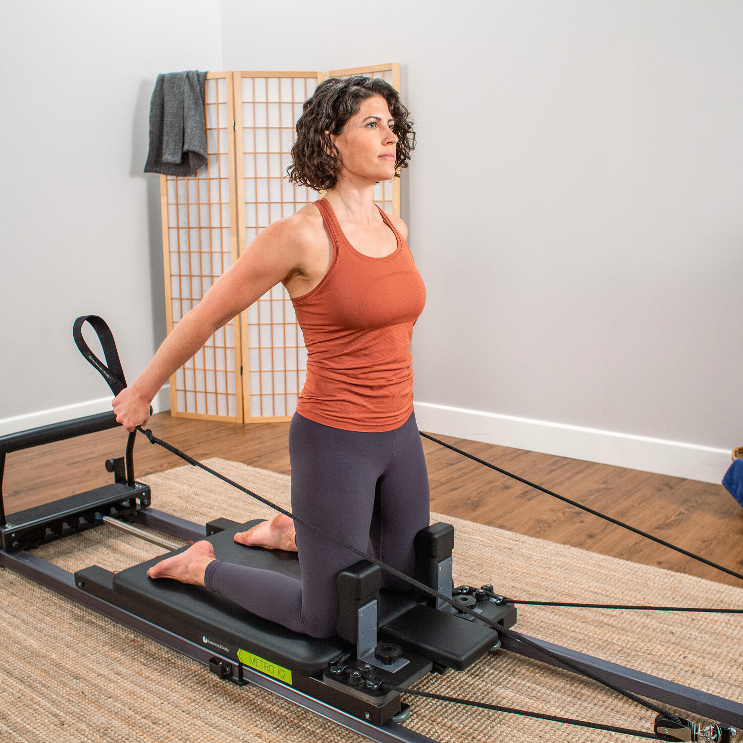 Pilates-Reformer Metro IQ Library (vertikale Lagerung) Pilates Unisex 6/6