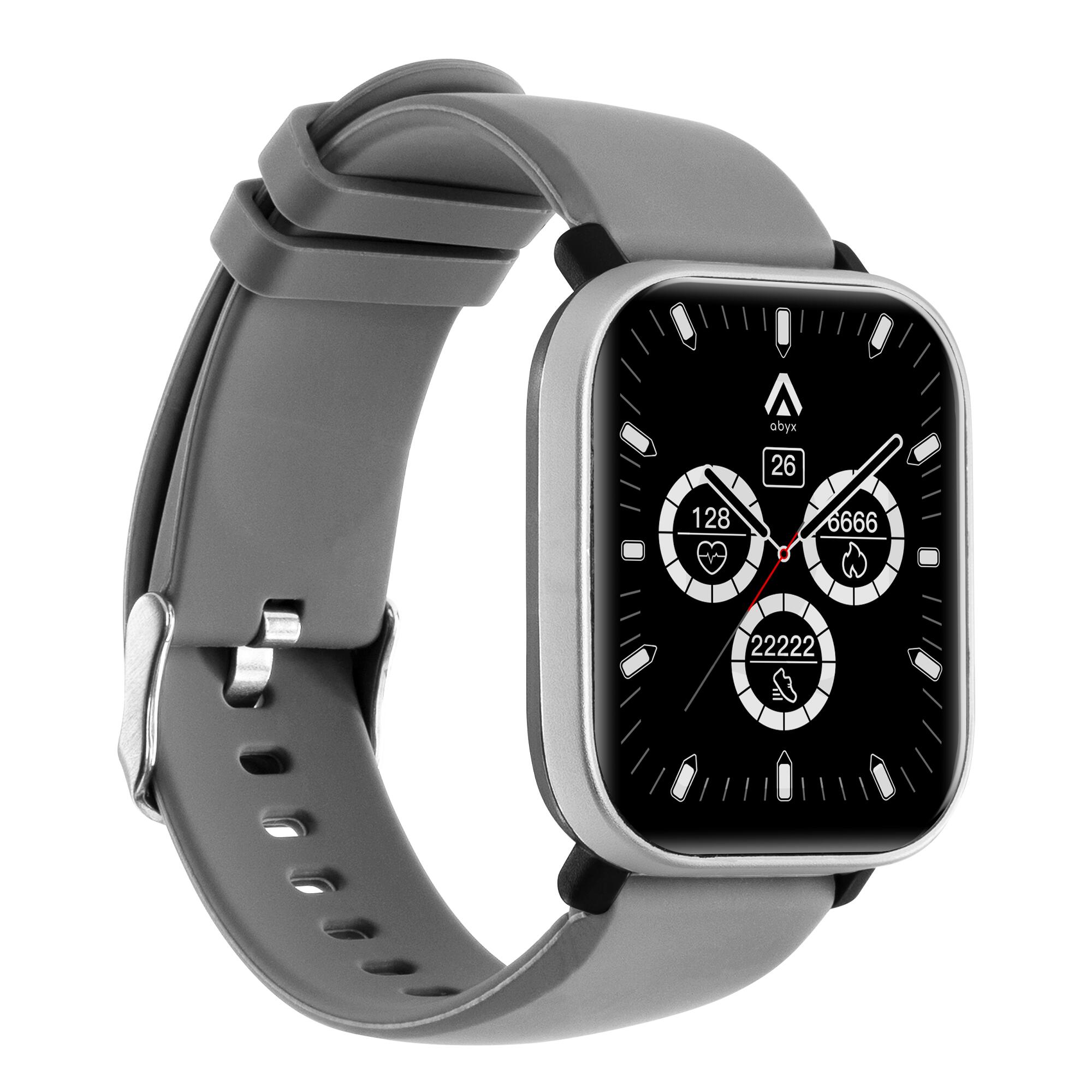 Montre Connectée Étanche Multisport - Abyx Fit Ozone 3 - Grise 4/7