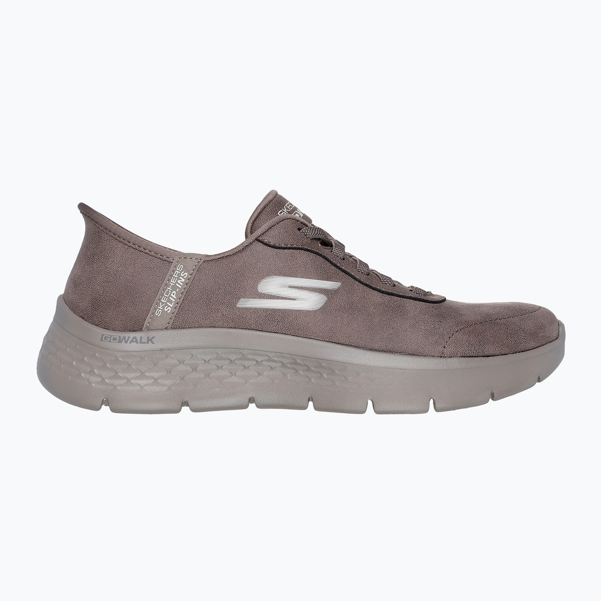 Baskets FEMME Skechers Slip-ins Go Walk Flex Mau MARRON 2/7