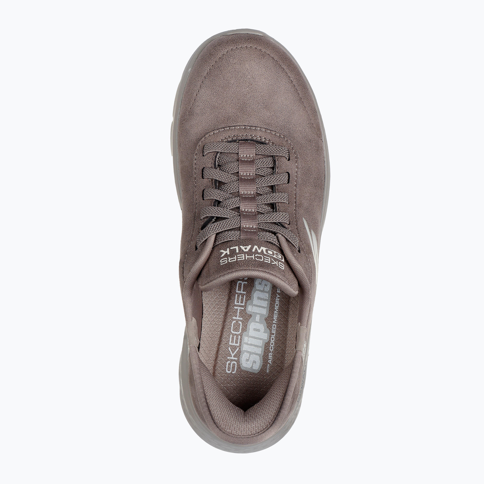 Baskets FEMME Skechers Slip-ins Go Walk Flex Mau MARRON 4/7