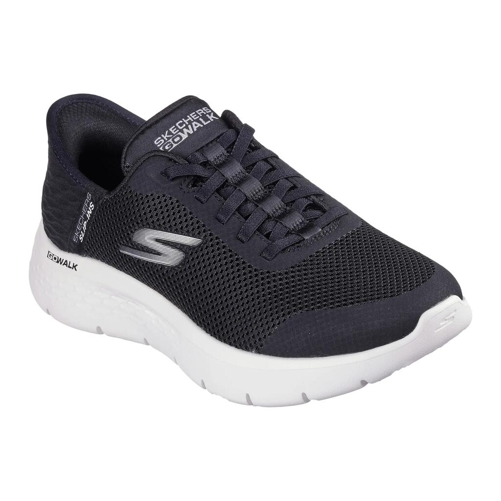 Women's GO WALK FLEX GRAND ENTRY Slip-On Black/White