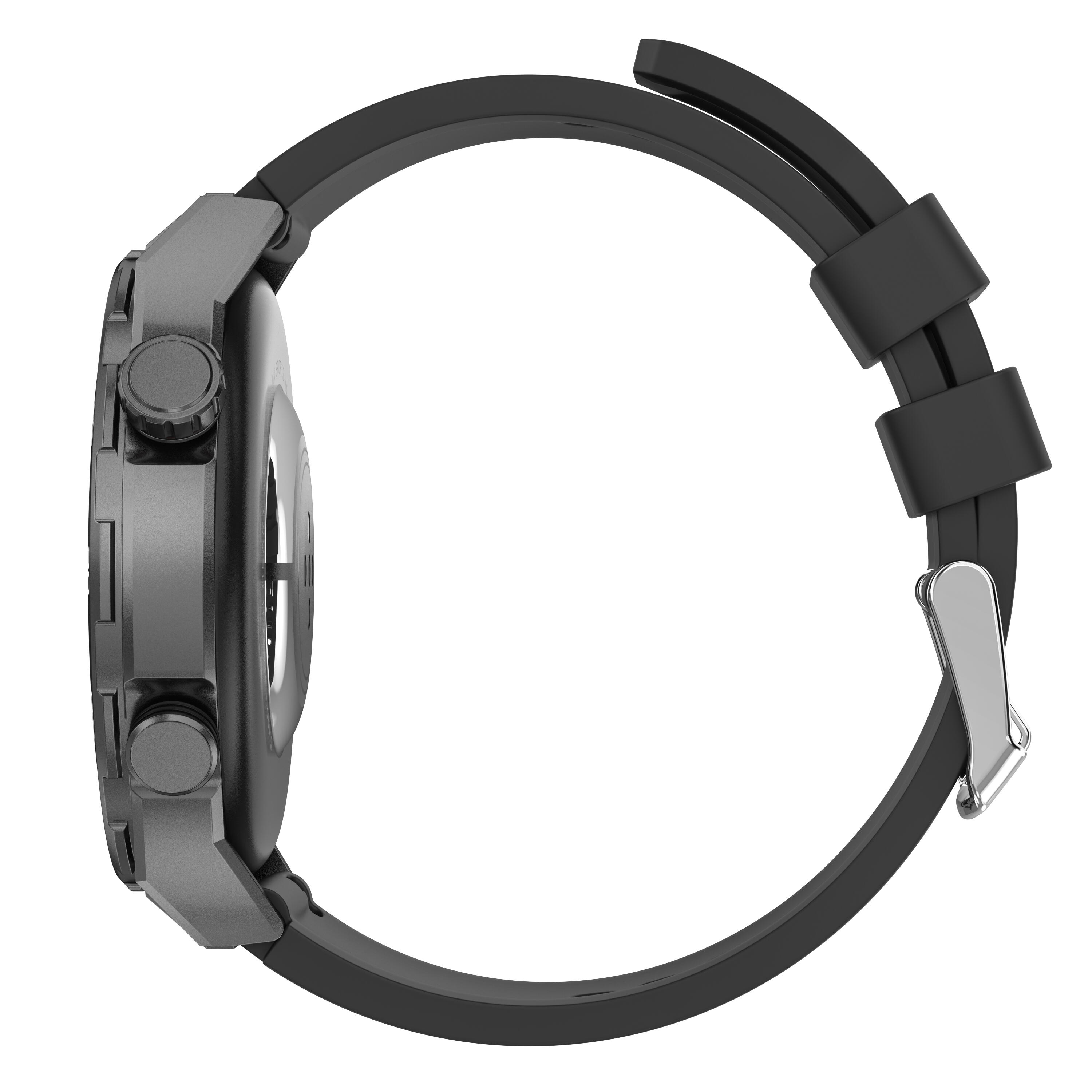 Montre Connectée Multisport -Abyx Fit Saturn 4 - Gris Foncé 5/7