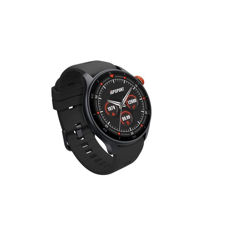 Zegarek sportowy z GPS iGPSPORT LW10 czarny 1/5