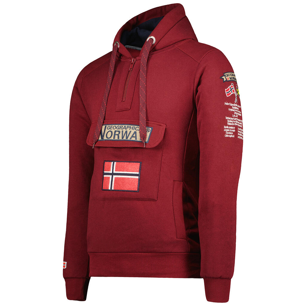 Sudadera de hombre Geographical Norway Gymclass 3/4