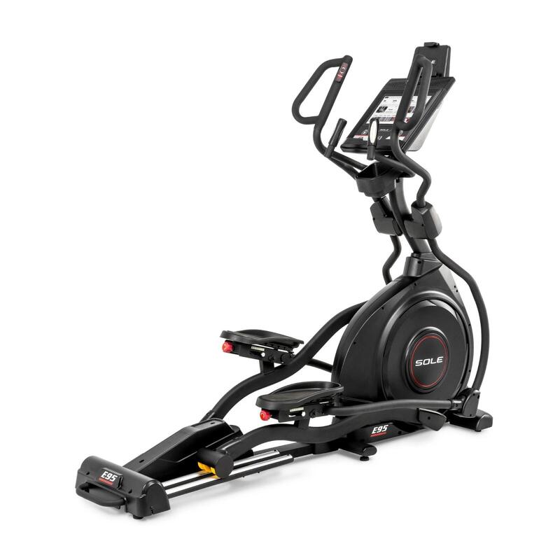 Vélo elliptique / Crosstrainer - Sole E95 - pédales réglables - rails doubles