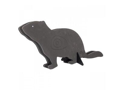 Bogenschießzielscheibe 2D Biber 7 cm