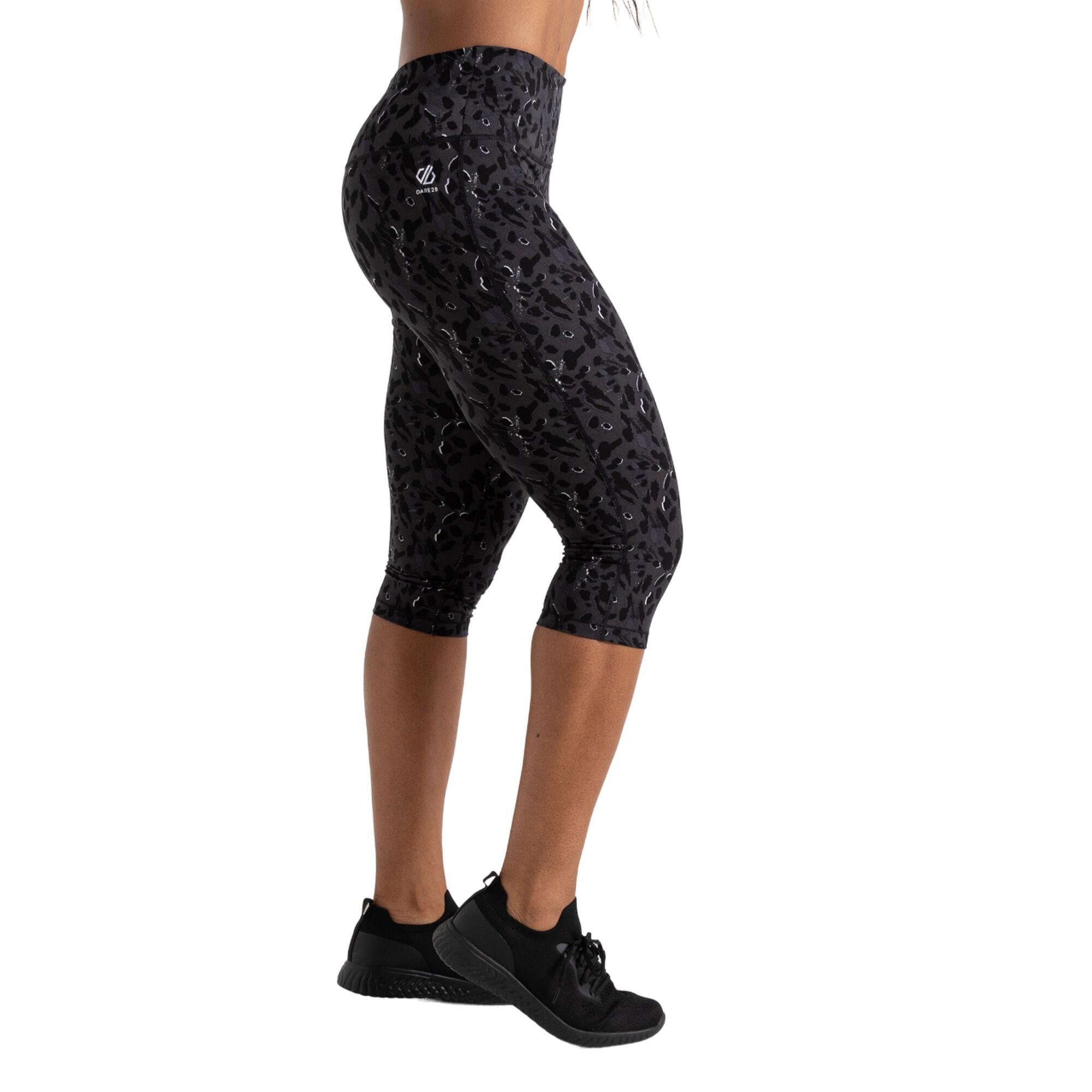 Legging ¾ INFLUENTIAL Femme (Noir) 3/5