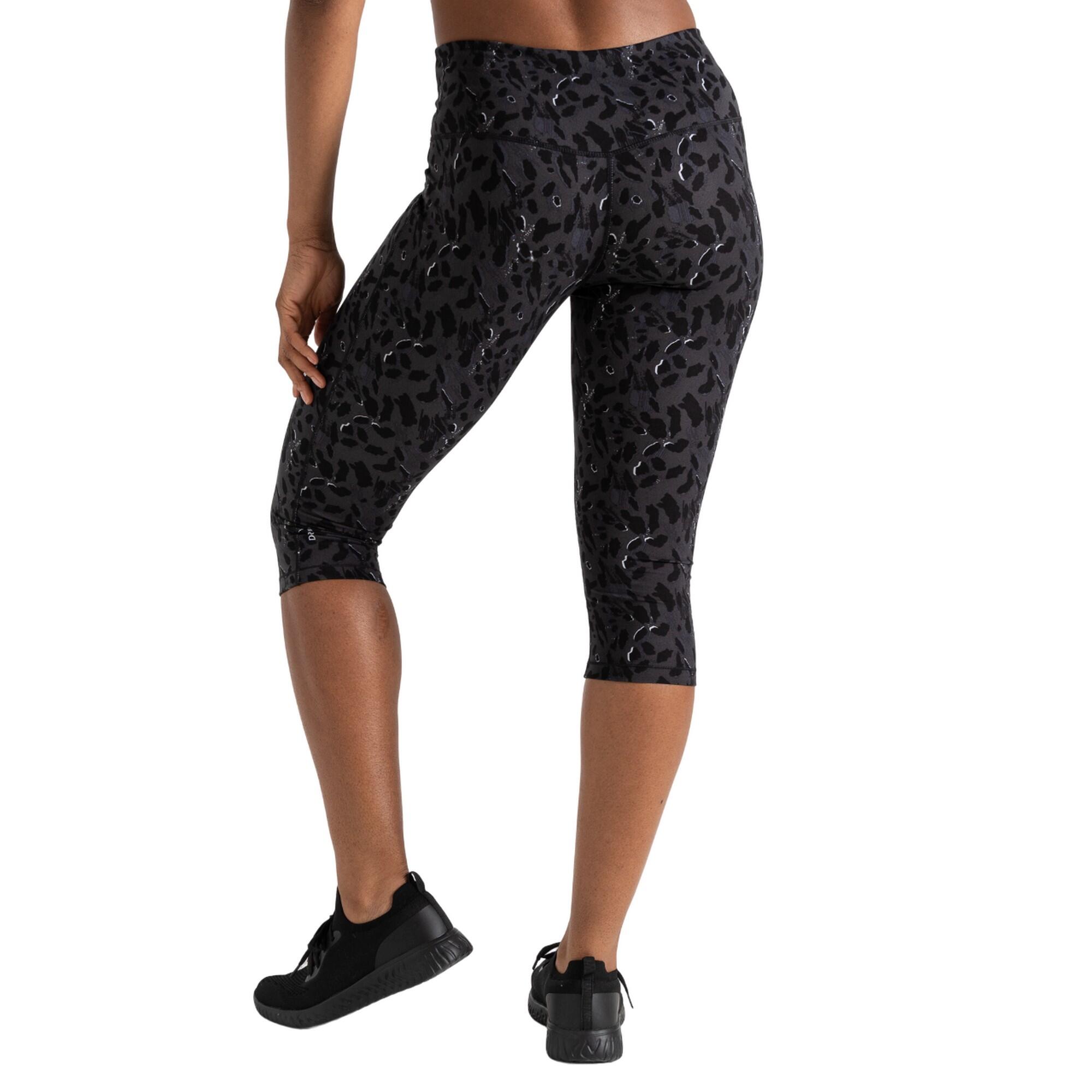 Legging ¾ INFLUENTIAL Femme (Noir) 2/5