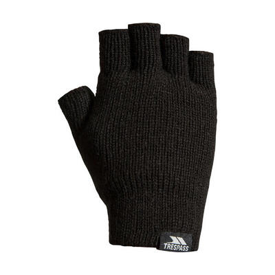 Dita gebreide vingerloze handschoenen voor volwassenen (zwart)