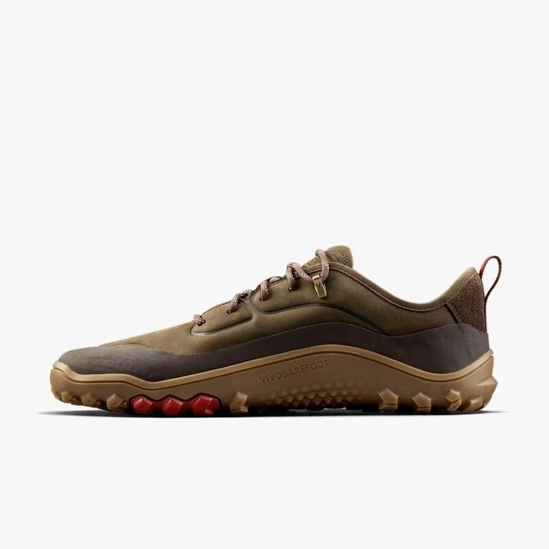 Vivobarefoot Tracker Leather Low - Mens - Bracken