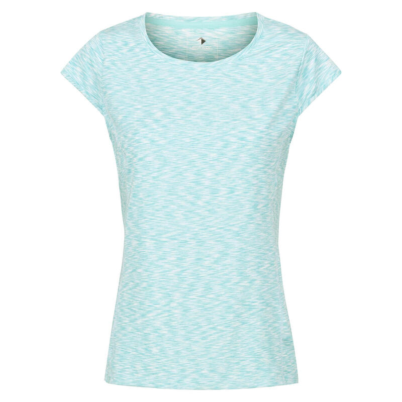 Tshirt HYPERDIMENSION Femme (Bleu turquoise pâle)