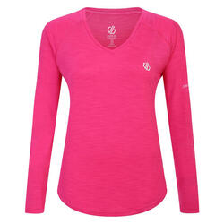 Tshirt de sport DISCERN Femme (Rose bonbon)