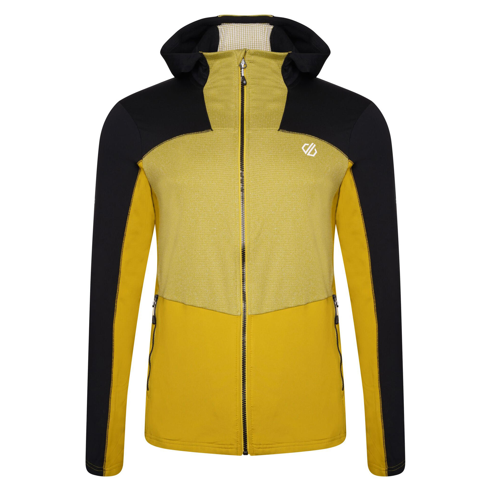 DARE 2B Heren Revive II Lichtgewicht Hoodie (Antiek mos/zwart)