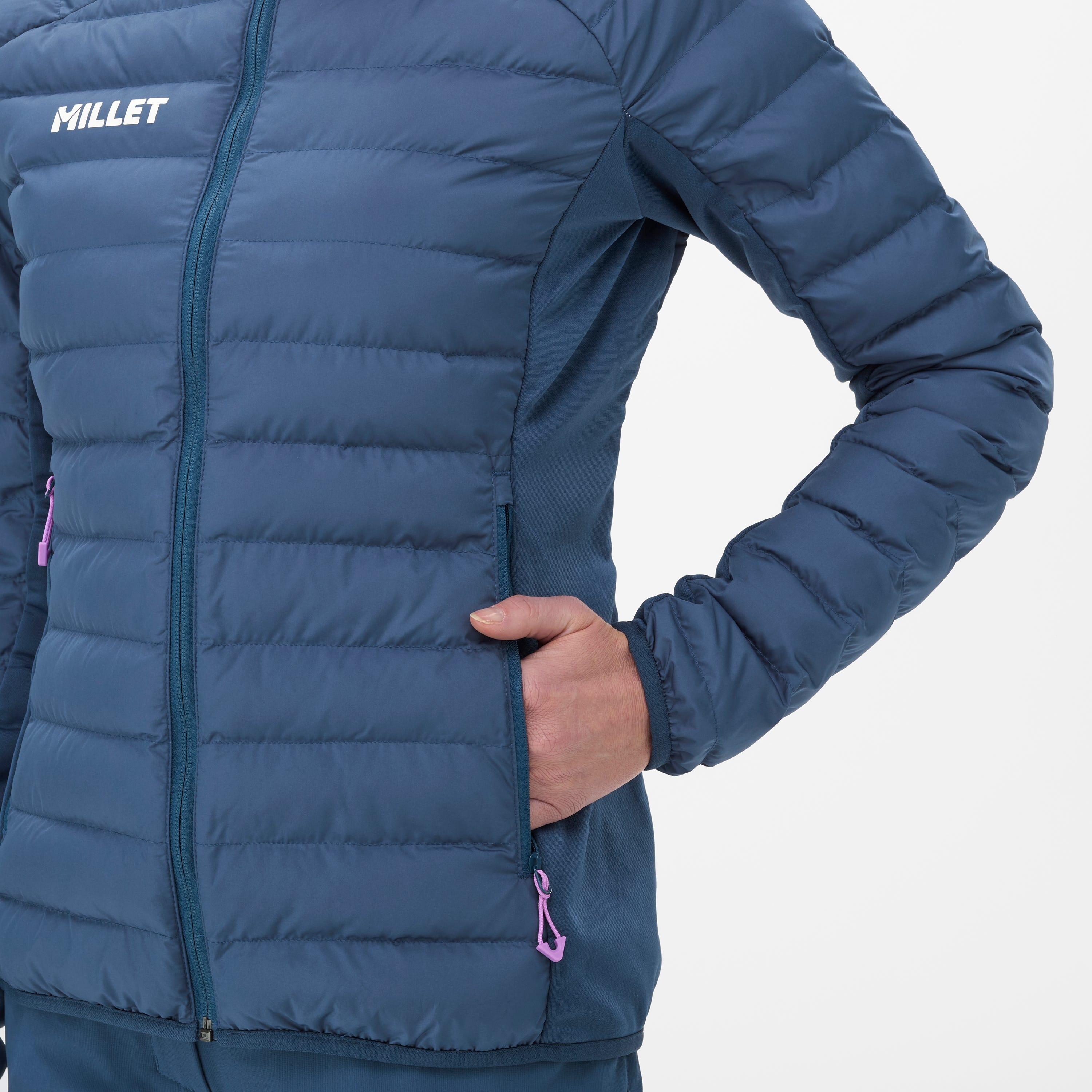 Casaco feminino acolchoado Millet Fitz Roy Warm Hoodie 5/7