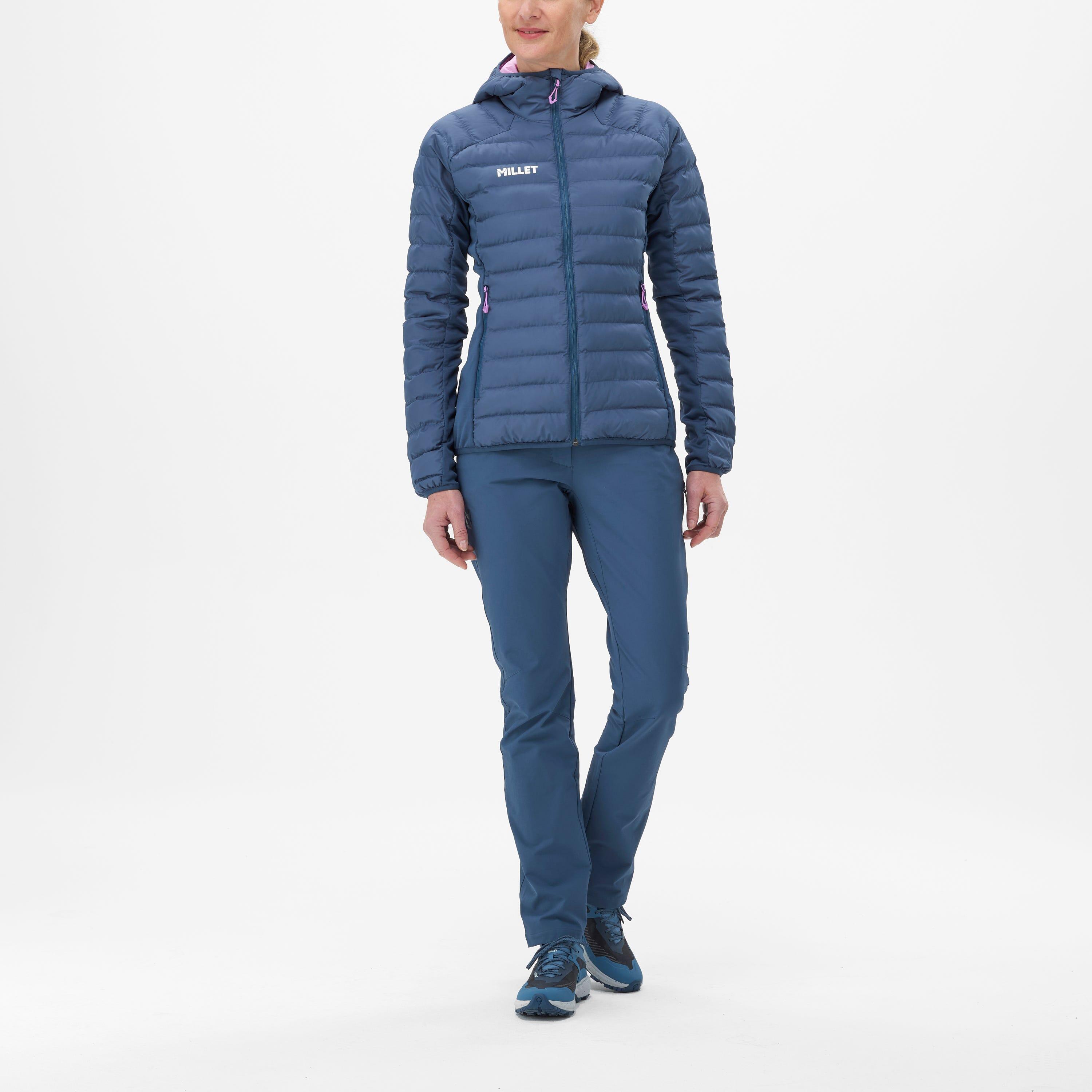 Casaco feminino acolchoado Millet Fitz Roy Warm Hoodie 2/7