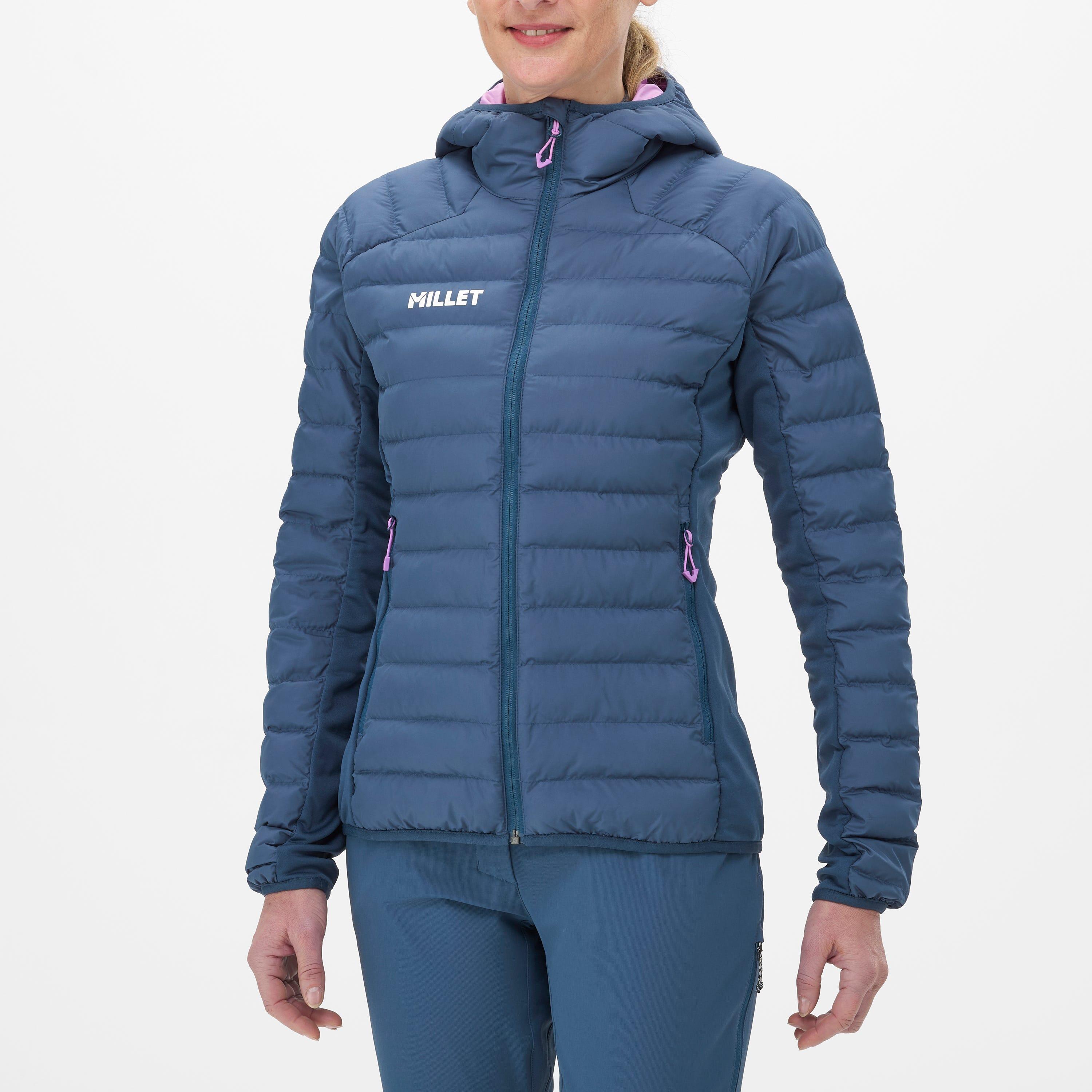 Casaco feminino acolchoado Millet Fitz Roy Warm Hoodie 3/7