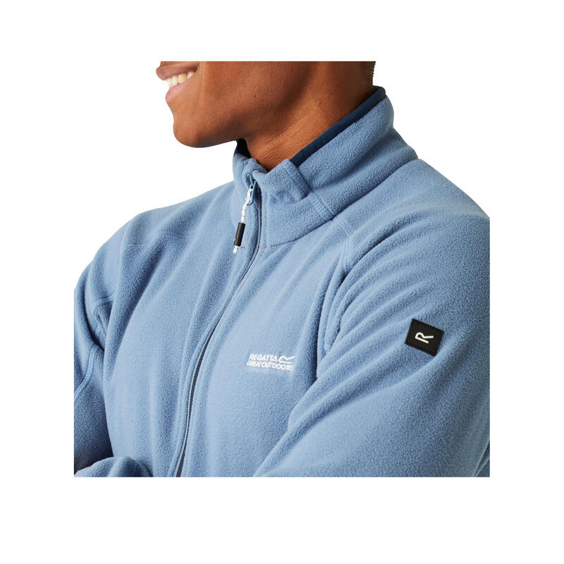 Heren Hadfield Full Zip Fleece Jas (Koronet Blauw)