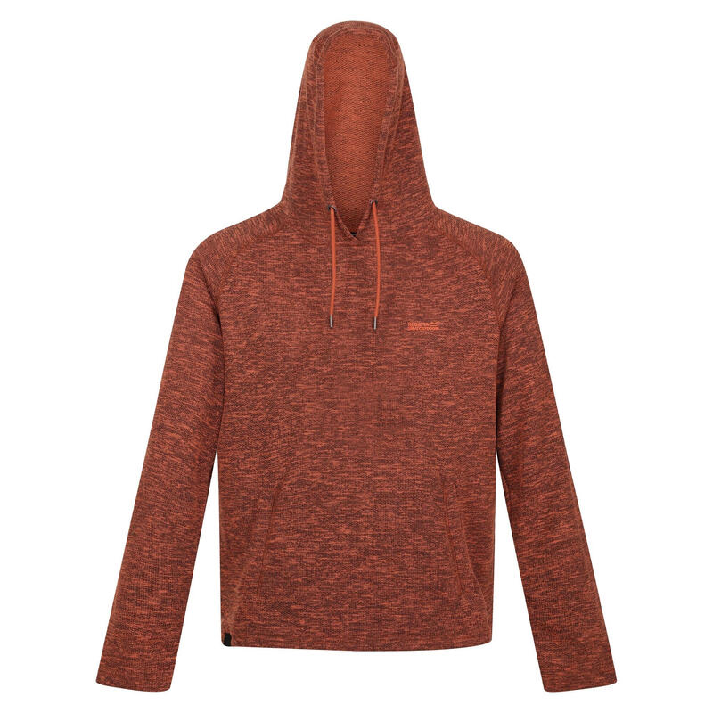 Heren Kassian Fleece Hoodie (Gebakken klei)