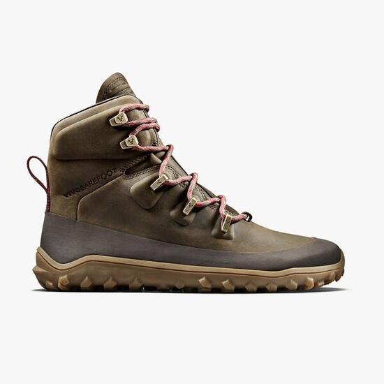 Vivobarefoot Tracker Leather AT - Barfuß Lederschuh Herren - Braun