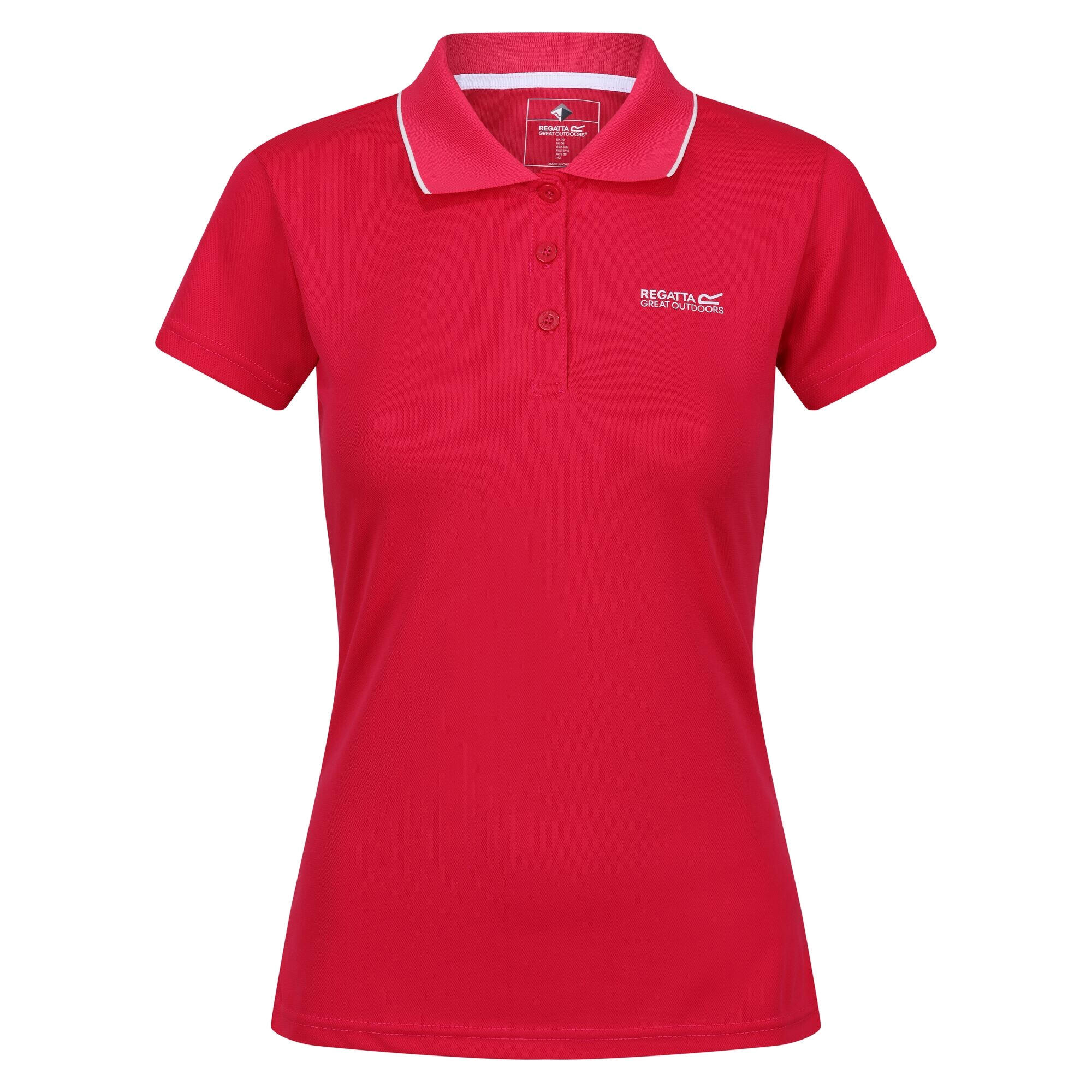 REGATTA Polo Maverick V Mulher Rosa Poção