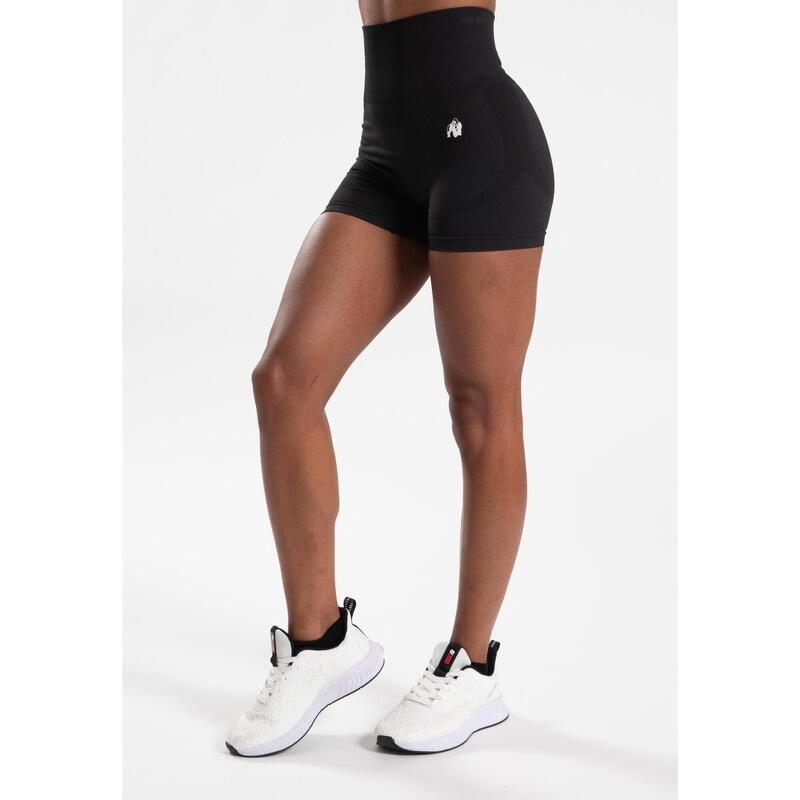 Olivia Seamless Shorts - Black /S