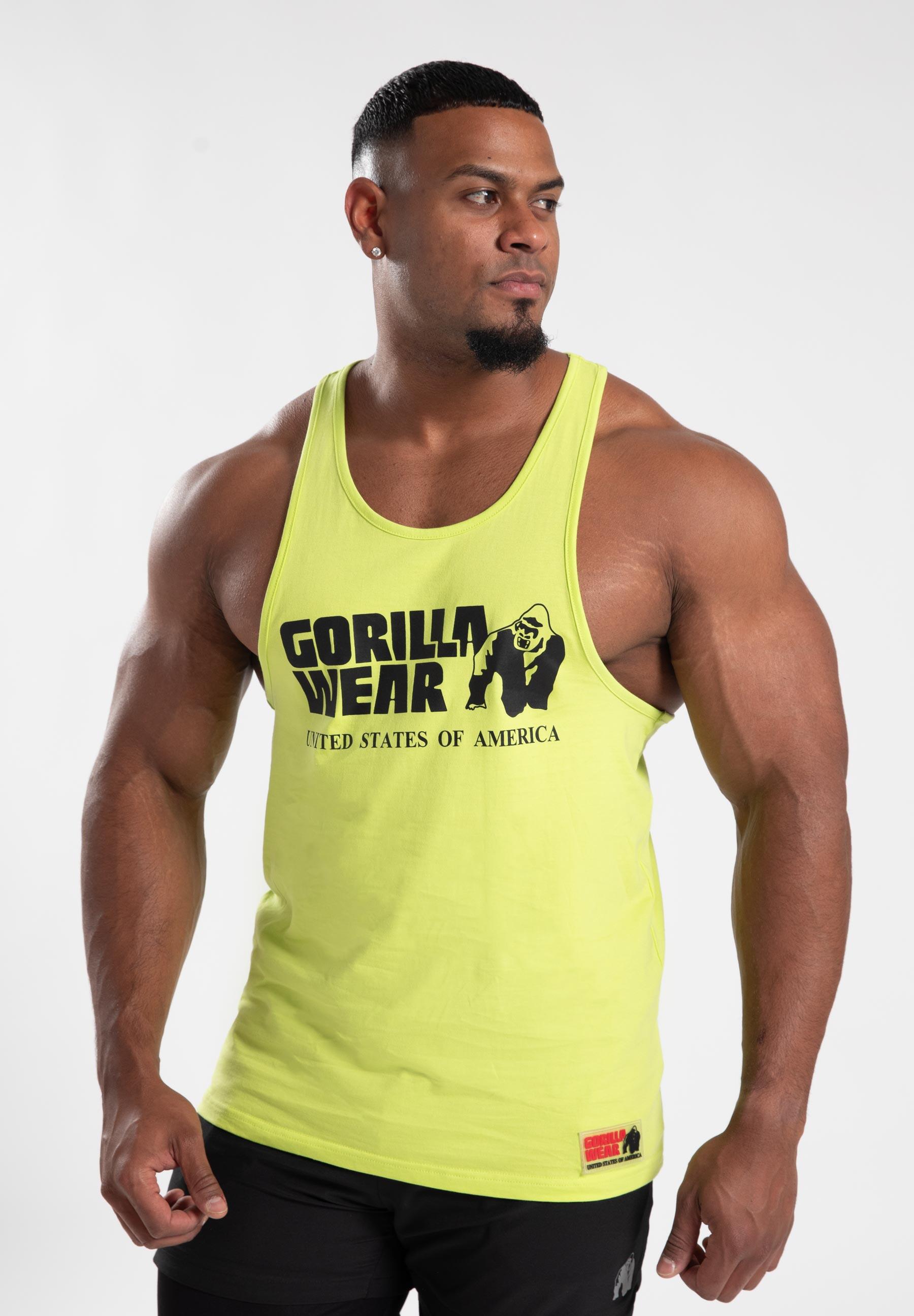 GORILLA WEAR Classic Canotta - Wild Lime