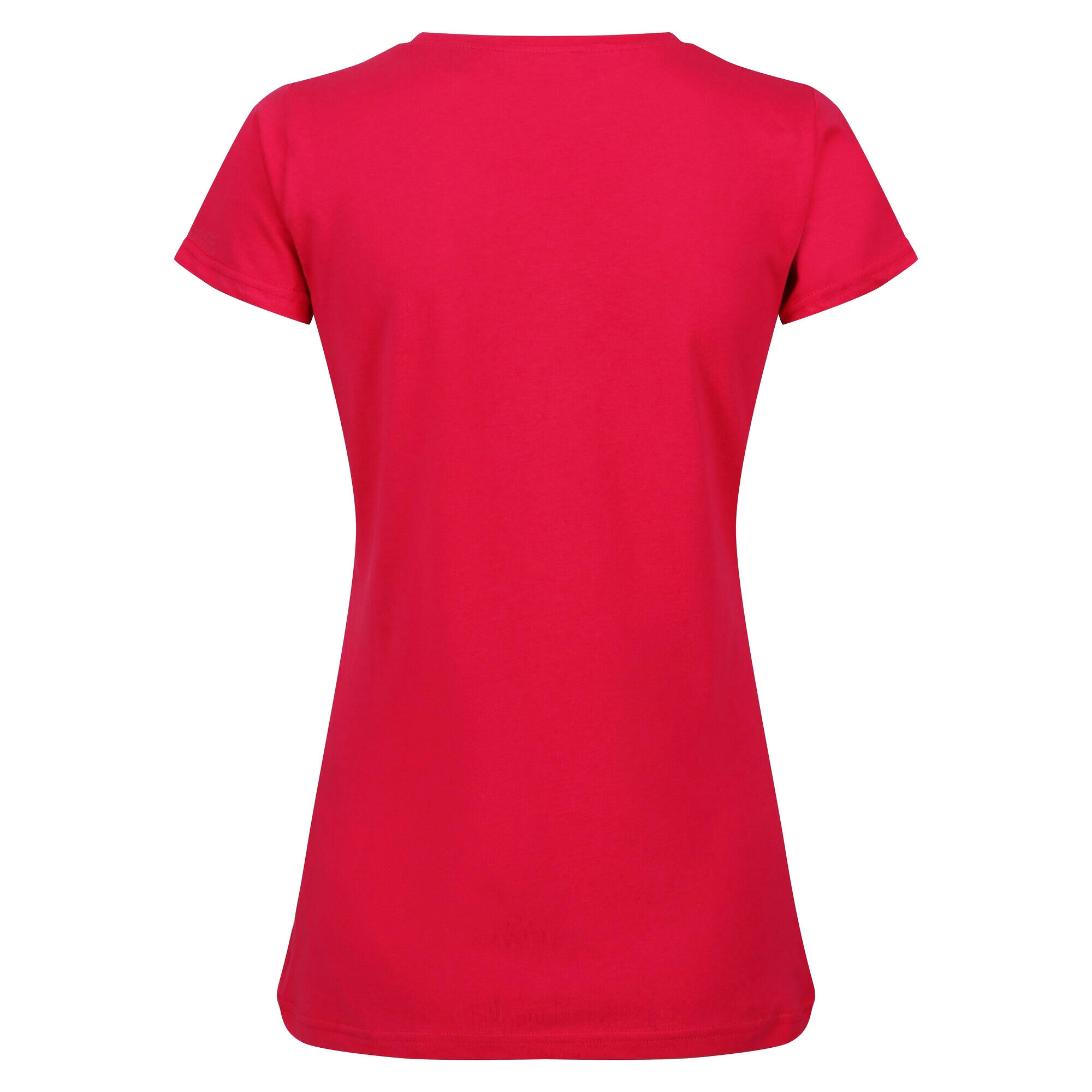Tshirt Manches Courtes CARLIE Femme (Rose Fluo) 2/5