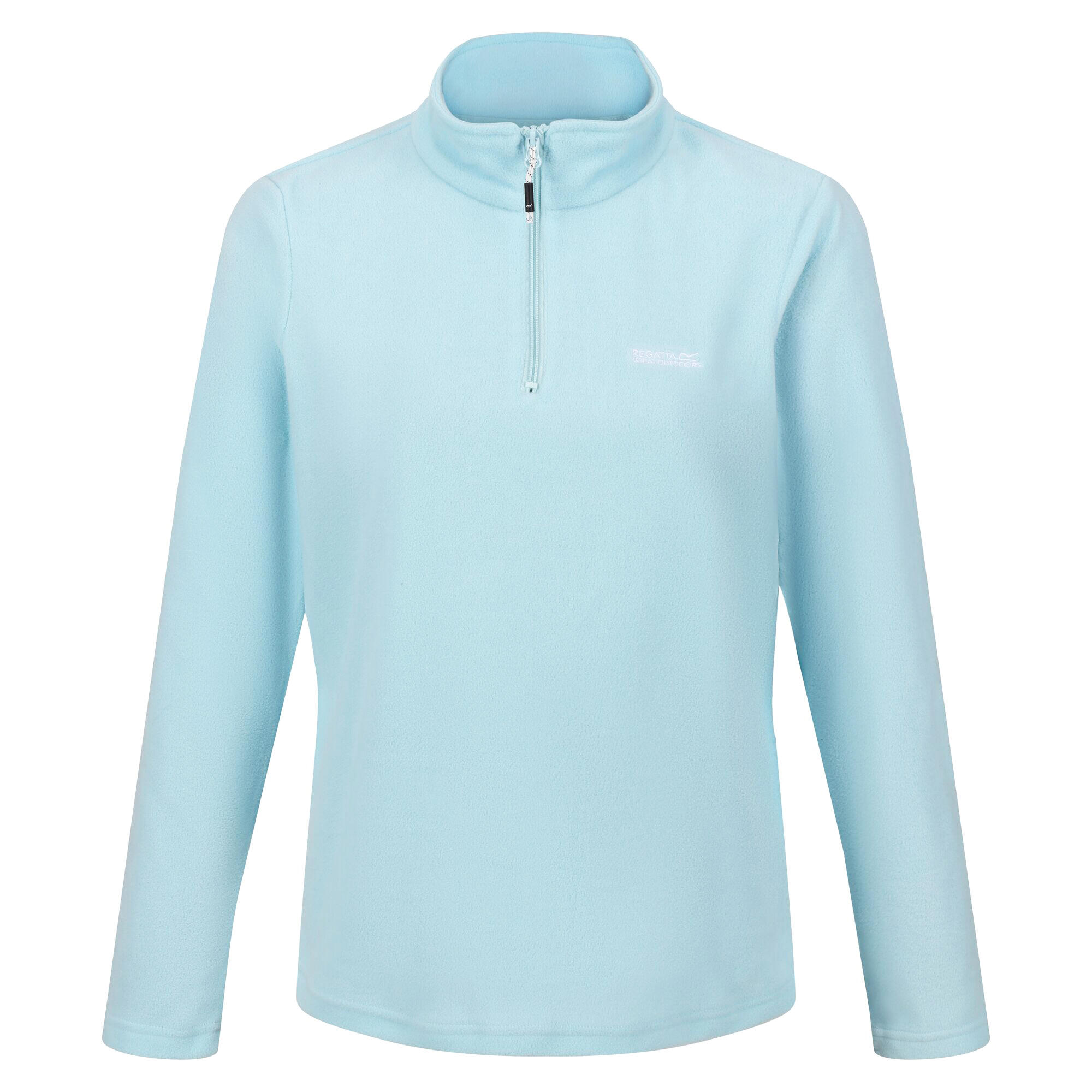 REGATTA Great Outdoors Womens/Ladies Sweetheart 1/4 Zip Fleece Top (Sea Haze)