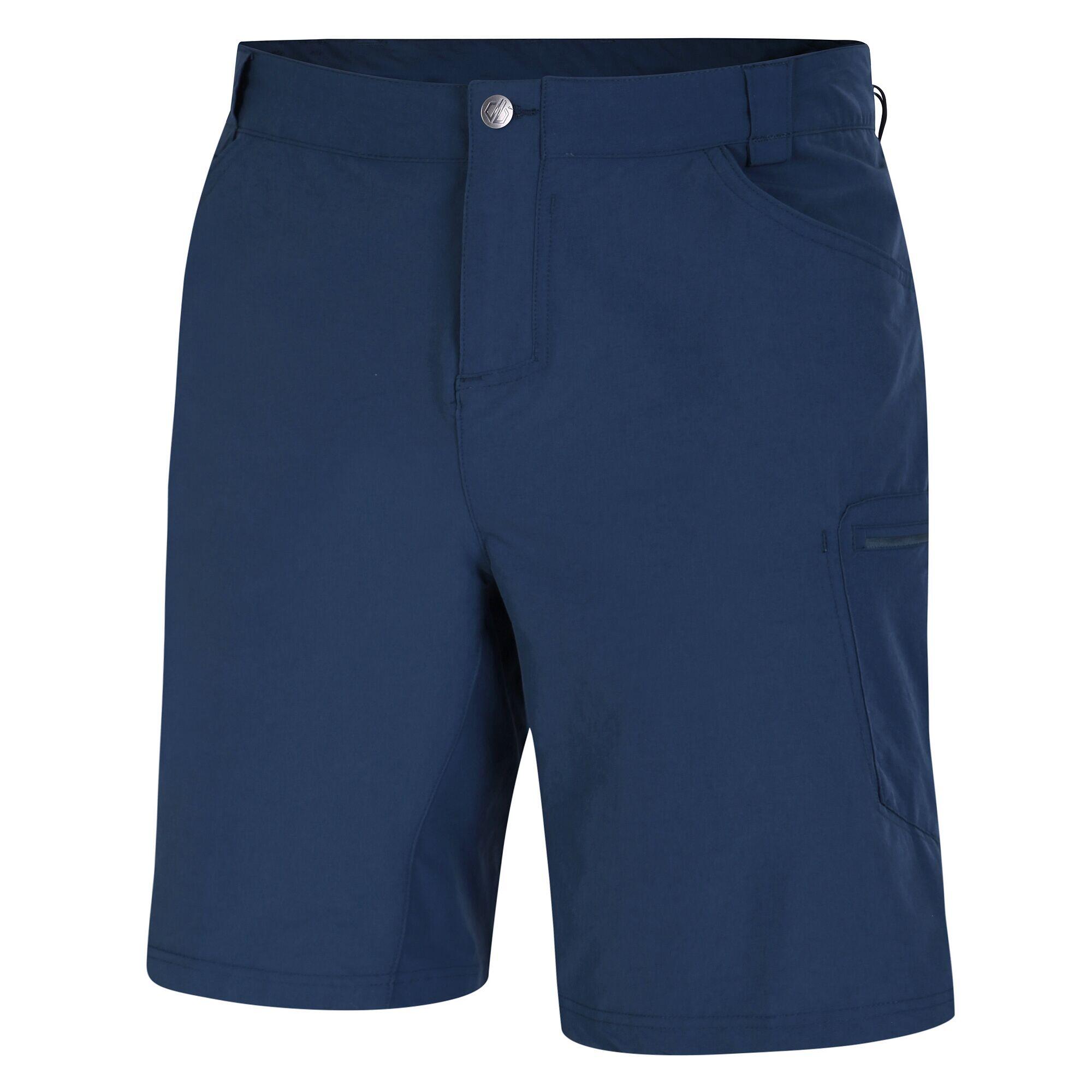 WalkingShorts Tuned In II mit zahlreichen Taschen Herren Dunkel-Jeansblau 3/4
