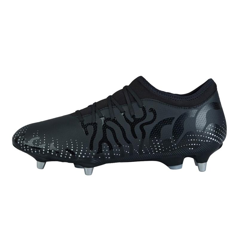 Chaussures de rugby pour terrain mou SPEED INFINITE TEAM Homme (Noir / Argenté)