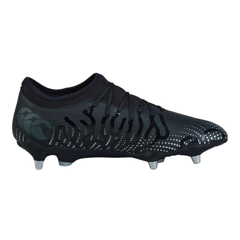 Chaussures de rugby pour terrain mou SPEED INFINITE TEAM Homme (Noir / Argenté)