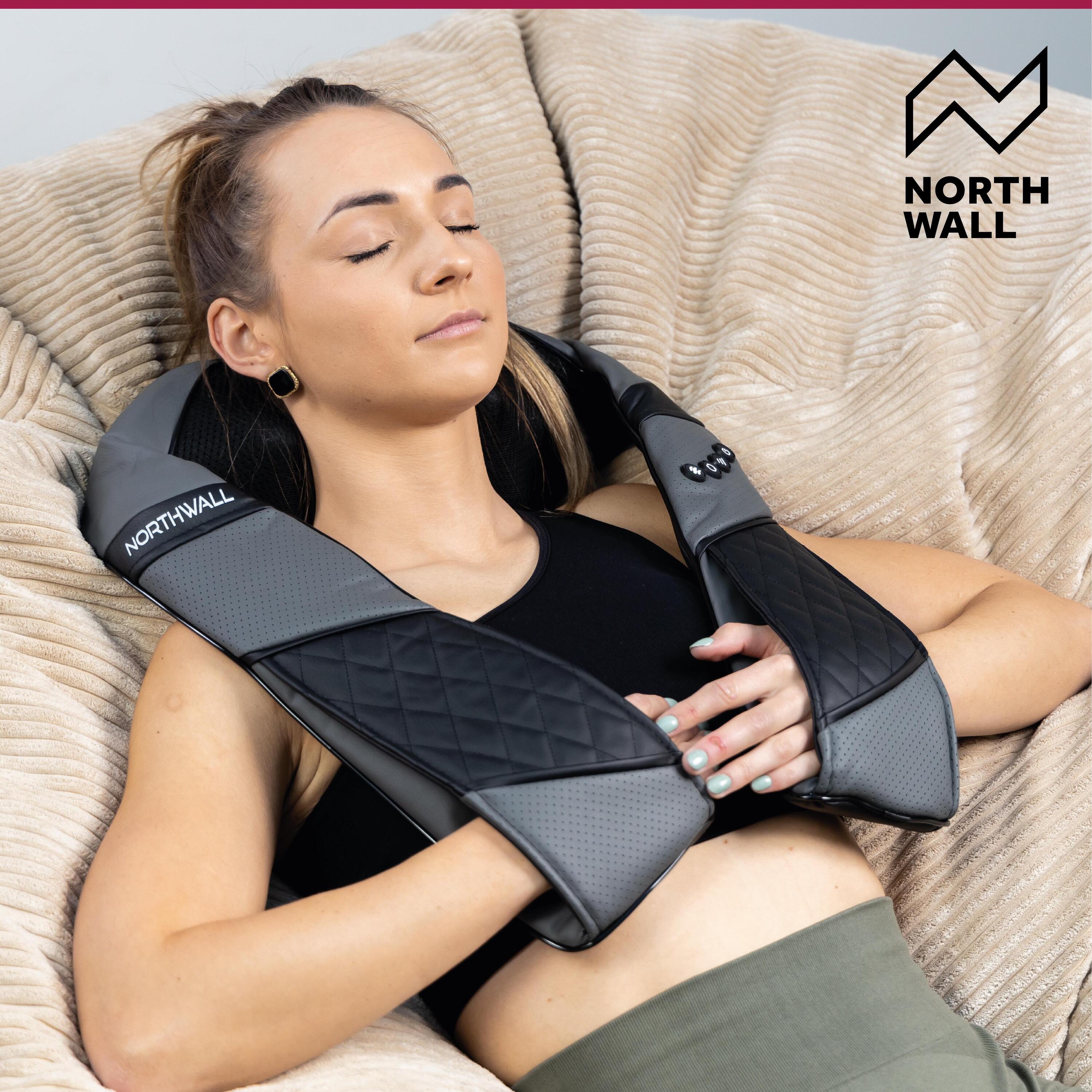 cojin de masaje shiatsu calor infrarrojo NORTHWALL Decathlon