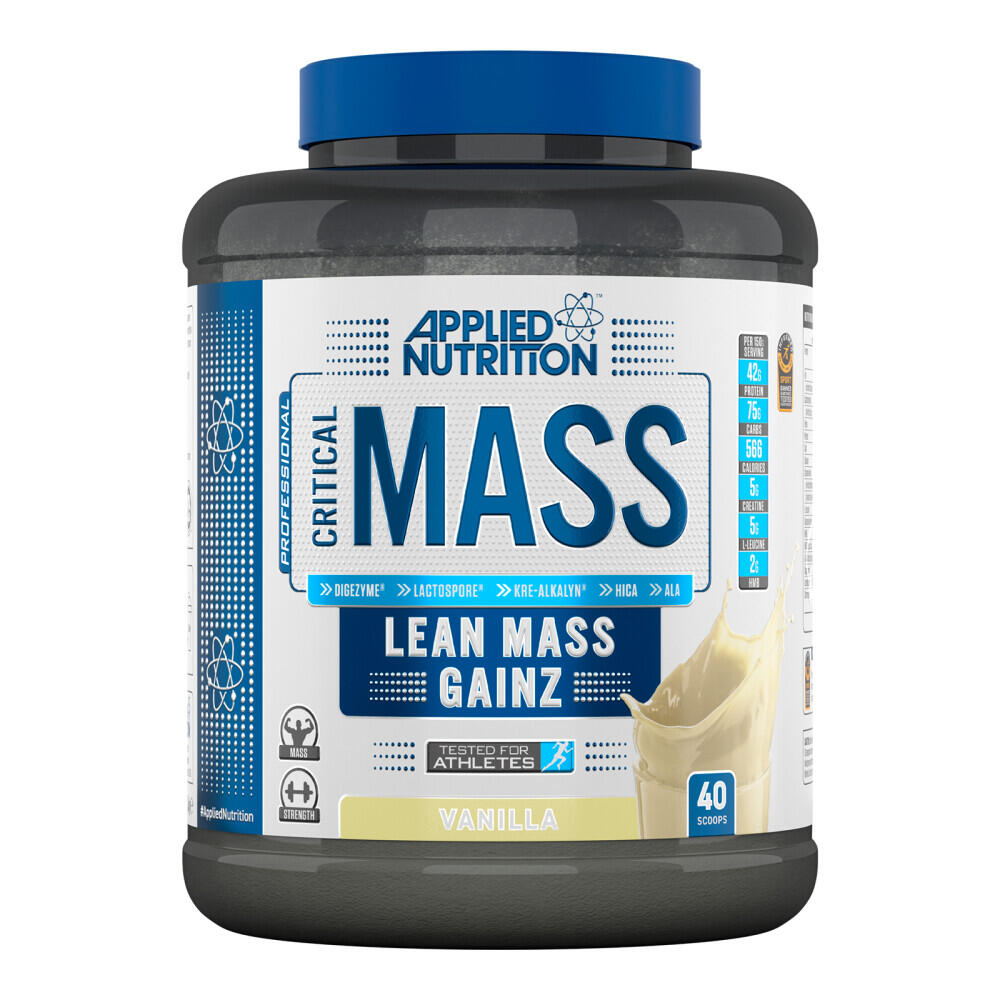 APPLIED NUTRITION Applied Nutrition Critical Mass Professional (2400g) Vanilla - Aumento di peso