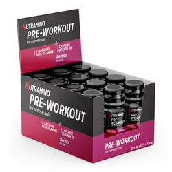 Pre-workout en shot - Pre-Workout Shot - Orange Pack de 12